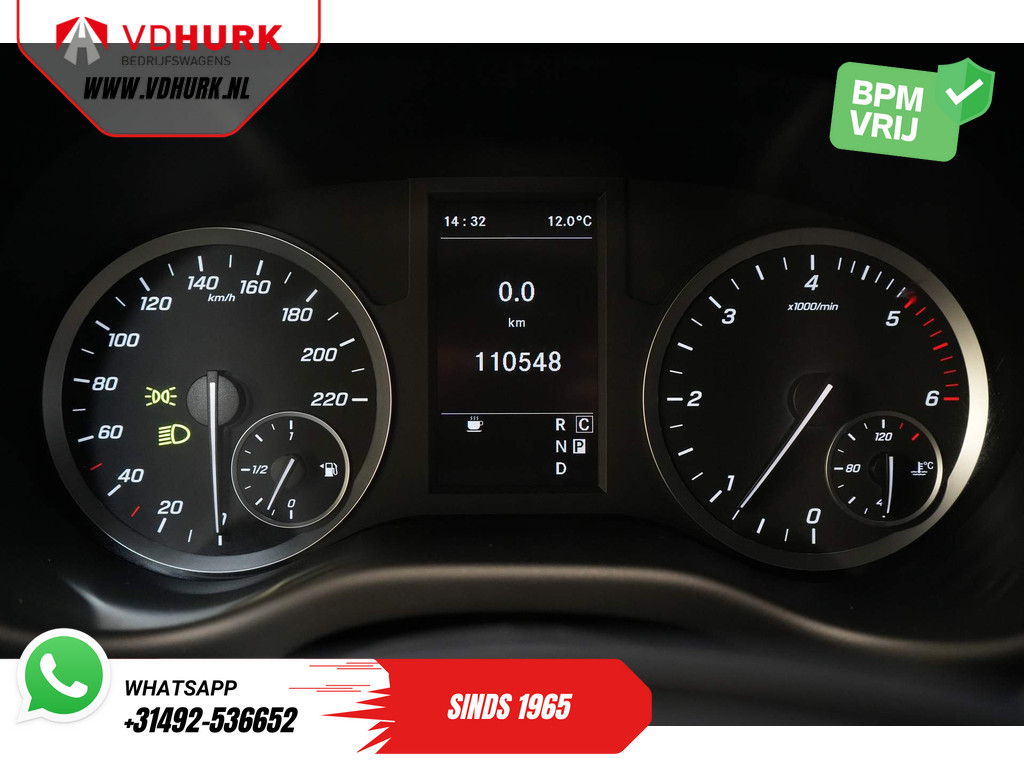 Mercedes-Benz Vito Bestelbus 114 CDI Aut. L3 XL RWD BPM VRIJ! Cruise/ PDC/ Airco/ Sidebars 13
