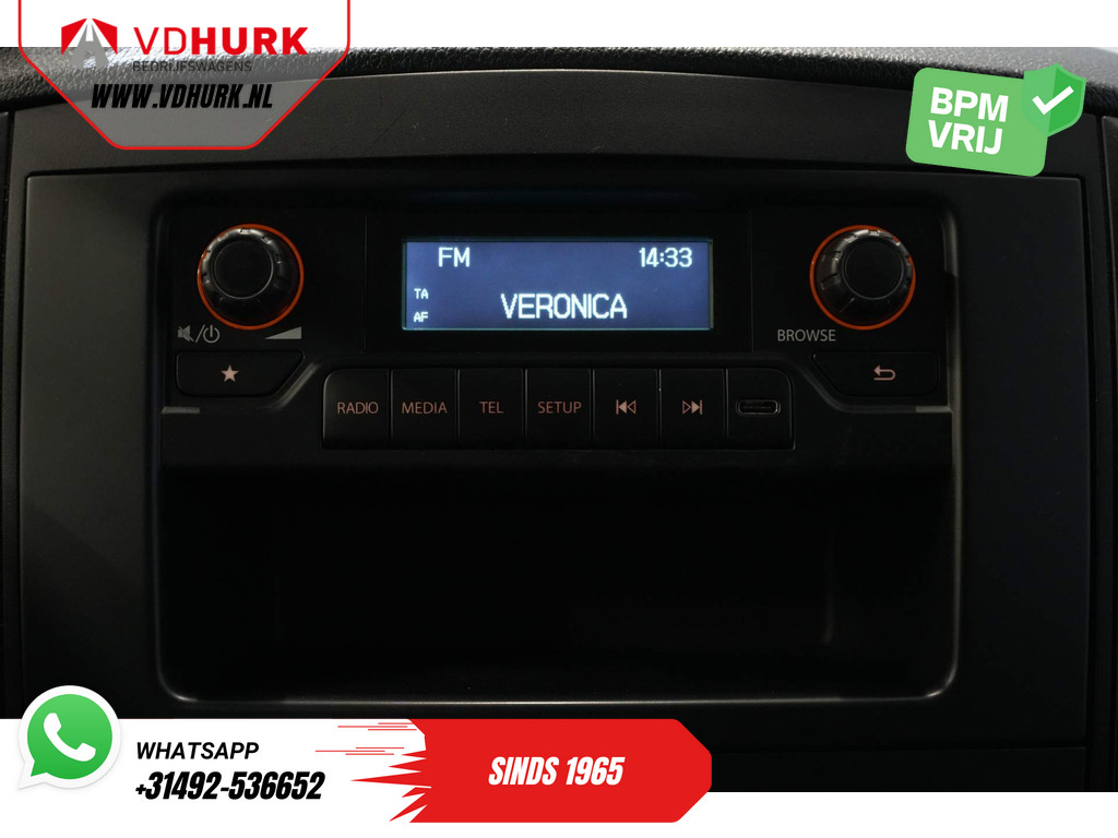 Mercedes-Benz Vito Bestelbus 114 CDI Aut. L3 XL RWD BPM VRIJ! Cruise/ PDC/ Airco/ Sidebars 19