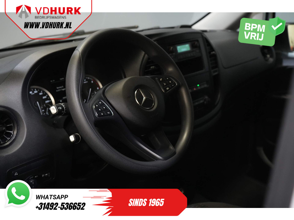 Mercedes-Benz Vito Bestelbus 114 CDI Aut. L3 XL RWD BPM VRIJ! Cruise/ PDC/ Airco/ Sidebars 2