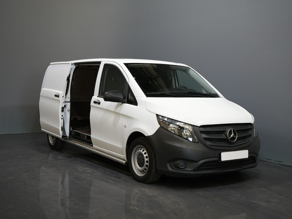Mercedes-Benz Vito Bestelbus 114 CDI Aut. 9G L3 XL RWD BPM VRIJ! Cruise/ PDC/ Airco/ Sidebars 29