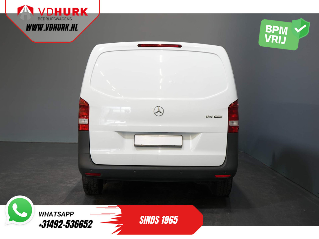 Mercedes-Benz Vito Bestelbus 114 CDI Aut. L3 XL RWD BPM VRIJ! Cruise/ PDC/ Airco/ Sidebars 5