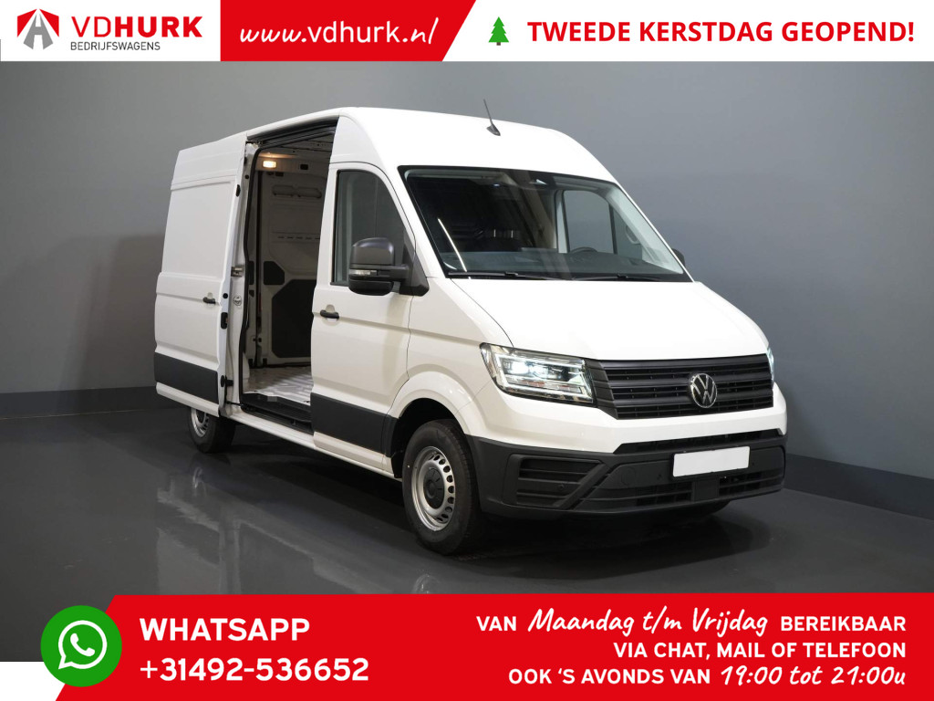 Volkswagen Crafter Bestelbus 35 2.0 TDI 140 pk DSG Aut. L3H3 BPM VRIJ/ LED/ Virtual Cockpit/ Camera/ Cruise/ Carplay/ Gev.Stoel 7