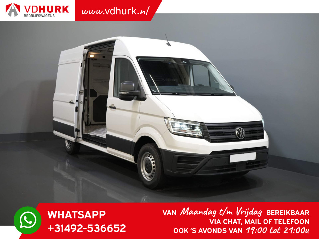 Volkswagen Crafter Bestelbus 35 2.0 TDI 140 pk DSG Aut. L3H3 BPM VRIJ! LED/ Virtual Cockpit/ Camera/ Cruise/ Carplay/ Gev.Stoel 7