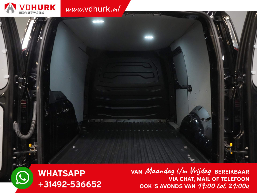 Volkswagen Caddy Cargo Maxi Bestelbus 2.0 TDI Black Edition 125 pk DSG Aut. BPM VRIJ! Ready2Go Leder/ Adapt. Cruise/ Virtual Cockpit/ Standkachel/ LED/ Stoelverw./ Na 14
