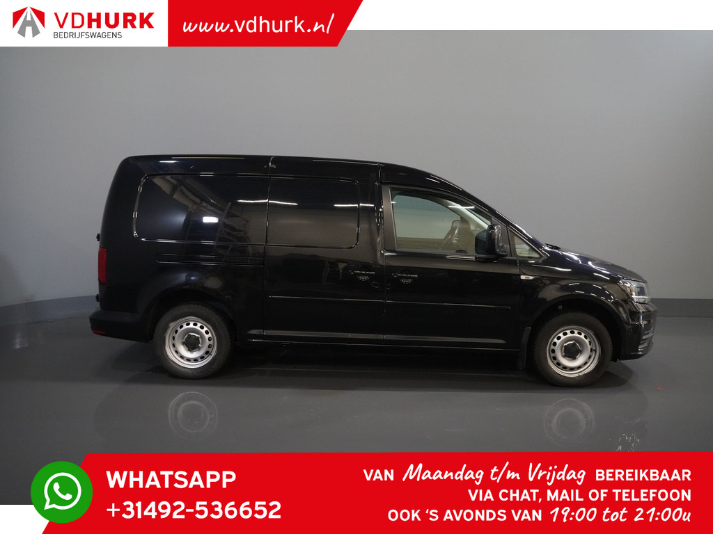 Volkswagen Caddy Maxi Bestelbus 2.0 TDI 100 pk DSG Aut. E6 D.B. Riem V.V./ 2x Schuifdeur/ Standkachel/ Stoelverw./ PDC/ Cruise/ Airco 9