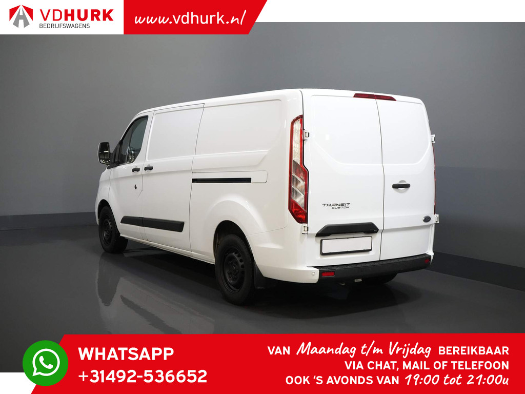 Ford Transit Custom Bestelbus 300 2.0 TDCI 130 pk Aut. L2 2x Schuifdeur/ Standkachel/ Stoelverw./ Carplay/ Cruise/ PDC V+A/ Camera 1