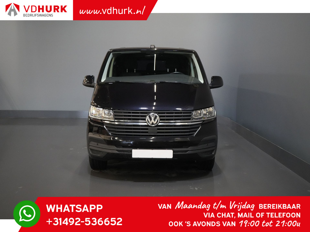 Volkswagen Transporter Bestelbus T6.1 2.0 TDI 150 pk DSG Aut. L2 DC Dubbel Cabine Adapt. Cruise/ 2.5t Trekhaak/ Carplay/ PDC/ LMV/ Airco 6