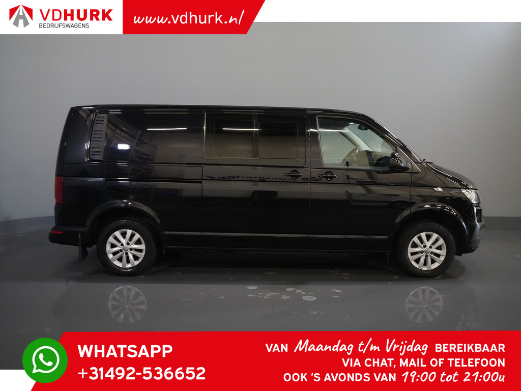 Volkswagen Transporter Bestelbus T6.1 2.0 TDI 150 pk DSG Aut. L2 DC Dubbel Cabine Adapt. Cruise/ 2.5t Trekhaak/ Carplay/ PDC/ LMV/ Airco 9