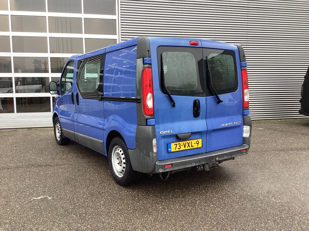 Opel Vivaro Bestelbus 2.5 CDTI 115 pk DC Dubbel Cabine MARGE 2x Schuifdeur/ 6 Pers./ Airco/ PDC/ Trekhaak 1