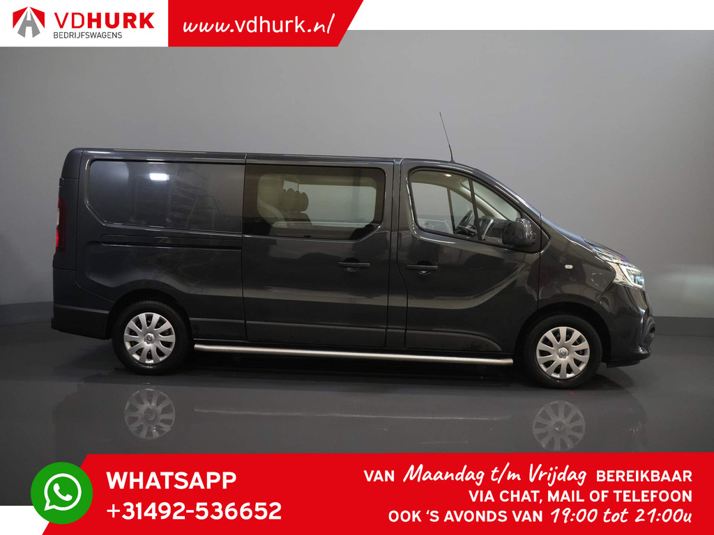 Renault Trafic Bestelbus 2.0 dCi 120 pk L2 DC Dubbel Cabine BPM VRIJ! Ready2Go LED/ CarPlay/ Navi/ Cruise/ PDC/ Sidebars/ Trekhaak 9