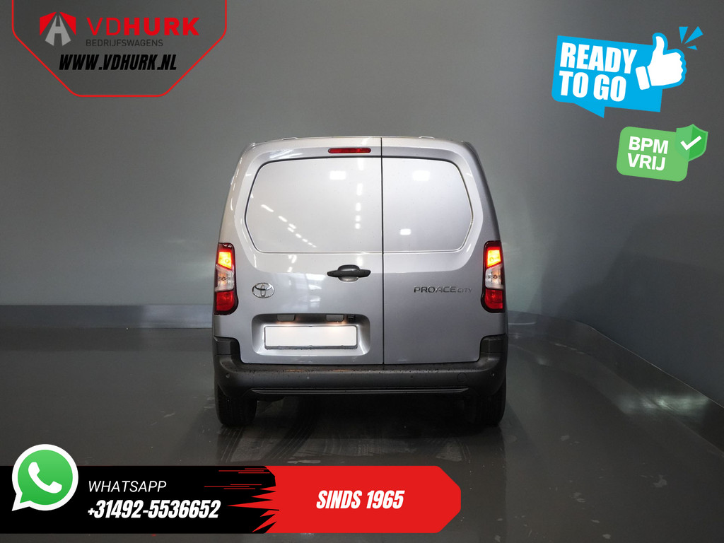 Toyota PROACE CITY Bestelbus 1.5 130 pk Aut. BPM VRIJ! LED/ Virtual.Cockpit/ 3 pers./ Carplay/ Camera/ Climate/ PDC/ Cruise 5