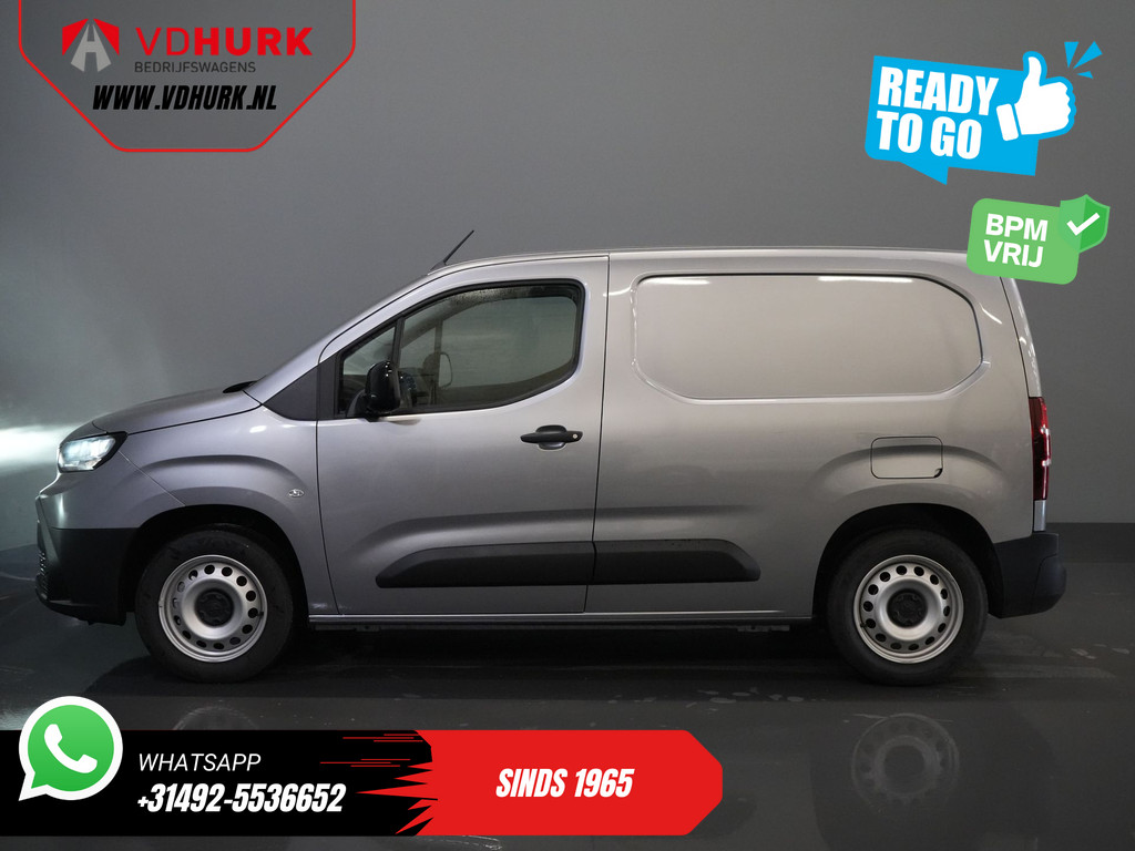 Toyota PROACE CITY Bestelbus 1.5 130 pk Aut. BPM VRIJ! LED/ Virtual.Cockpit/ 3 pers./ Carplay/ Camera/ Climate/ PDC/ Cruise 8