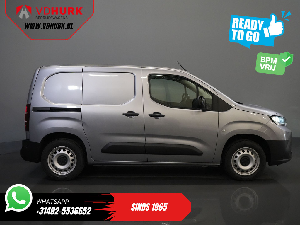 Toyota PROACE CITY Bestelbus 1.5 130 pk Aut. BPM VRIJ! LED/ Virtual.Cockpit/ 3 pers./ Carplay/ Camera/ Climate/ PDC/ Cruise 9