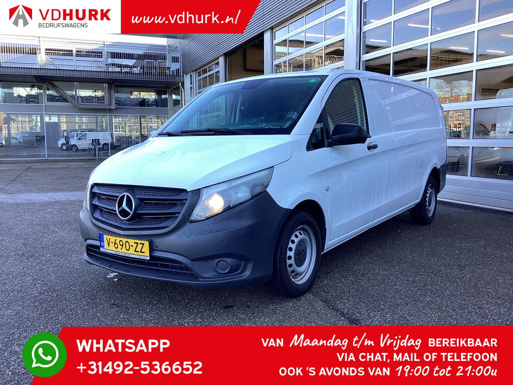 Mercedes-Benz Vito Bestelbus 114 CDI Aut. L3 BPM VRIJ! NL Auto/ Cruise/ PDC/ Airco/ Camera 7