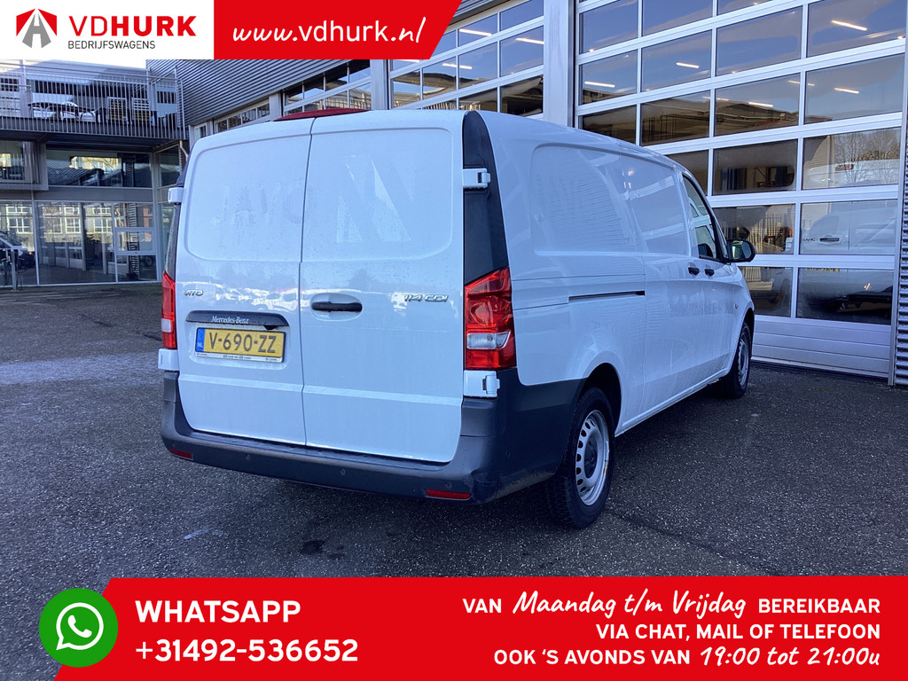 Mercedes-Benz Vito Bestelbus 114 CDI Aut. L3 BPM VRIJ! NL Auto/ Cruise/ PDC/ Airco/ Camera 8