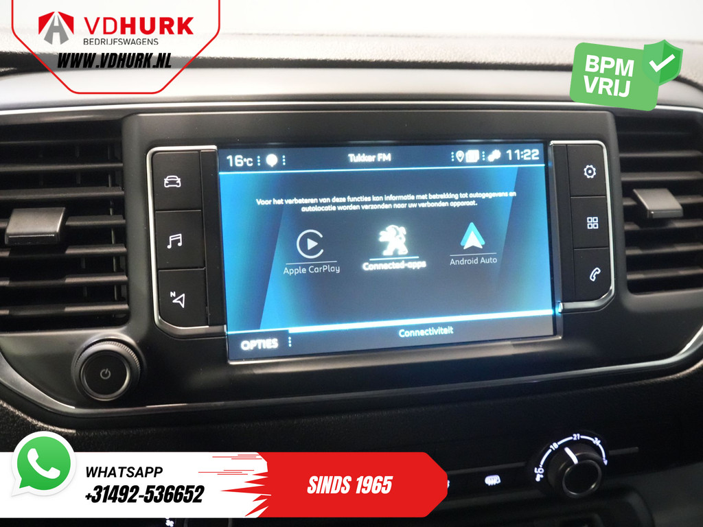 Peugeot Expert Bestelbus 2.0 HDI 120 pk L2 BPM VRIJ! READY2GO 2.5t Trekverm./ Carplay/ Camera/ PDC/ Navi 21