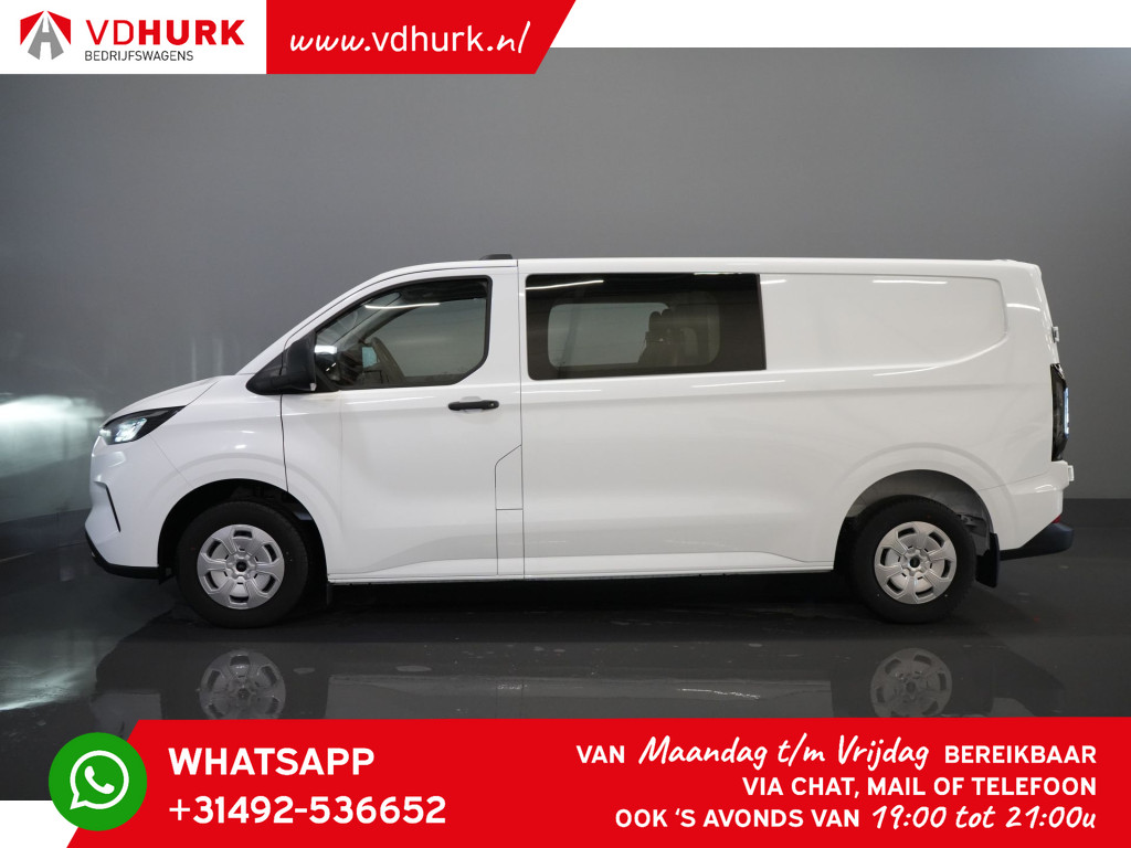 Ford Transit Custom Bestelbus 320 2.0 TDCI 136 pk L2 Trend BPM VRIJ! DC Dubbel Cabine/ 5 jaar/200.000 km Garantie/ Carplay/ Climate/ Camera/ PDC/ Cruise 8