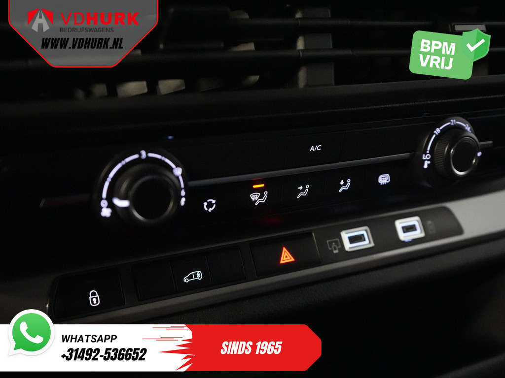 Citroën Jumpy Bestelbus 2.0 HDI 180 pk Aut. L3 BPM VRIJ! 2x Schuifdeur/ Navi/ Carplay/ Camera/ PDC/ Cruise/ Airco 19
