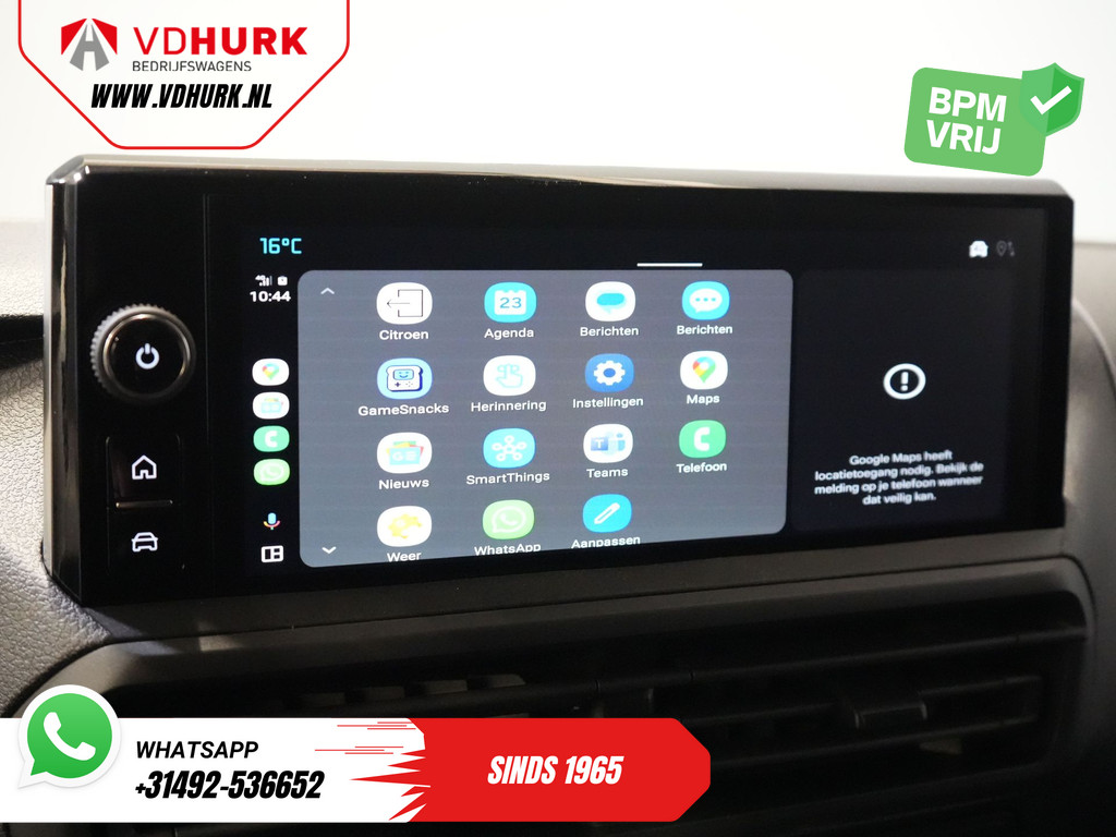 Citroën Jumpy Bestelbus 2.0 HDI 180 pk Aut. L3 BPM VRIJ! 2x Schuifdeur/ Navi/ Carplay/ Camera/ PDC/ Cruise/ Airco 21