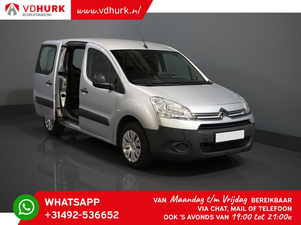 Citroën Berlingo Bestelbus 1.6 HDI 90 pk L2 3 Pers./ NL-auto/ Navi/ Airco/ Trekhaak 7