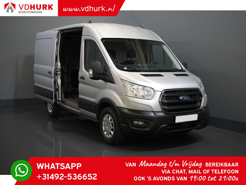 Ford Transit Bestelbus 330 2.0 TDCI 130 pk Aut. L2H2 BPM VRIJ! Ready2Go Adapt. Cruise/ NL Auto/ Carplay/ Camera/ PDC/ Trekhaak 7