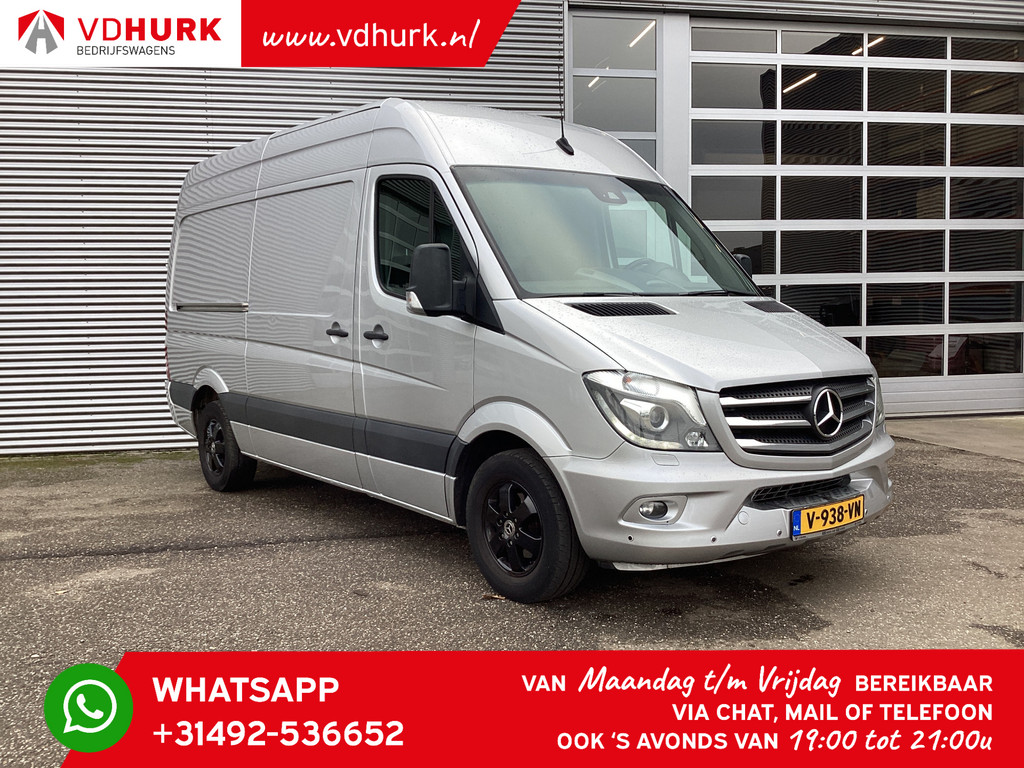 Mercedes-Benz Sprinter Bestelbus 319 3.0 V6 CDI Aut. L2H2 E6 BPM VRIJ! LAGE KM!/ 3.5t Trekvermogen/ Xenon/ LMV/ Cruise/ Stoelverw./ Camera/ Airco 0