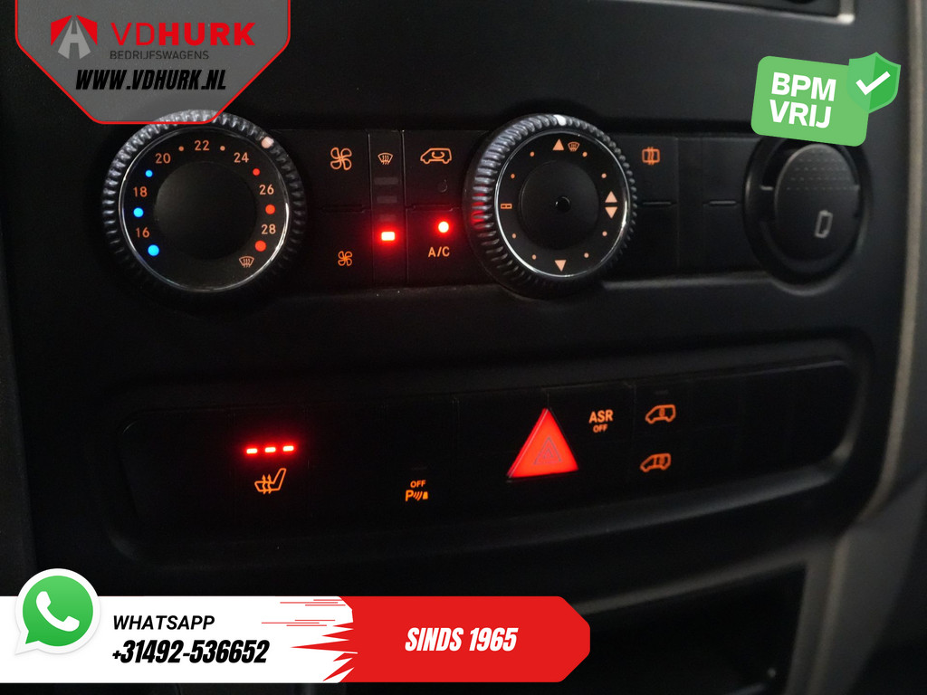 Mercedes-Benz Sprinter Bestelbus 319 3.0 V6 CDI Aut. L2H2 E6 BPM VRIJ! LAGE KM!/ 3.5t Trekvermogen/ Xenon/ LMV/ Cruise/ Stoelverw./ Camera/ Airco 24