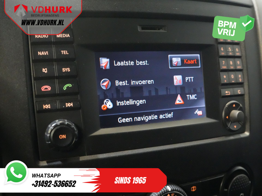 Mercedes-Benz Sprinter Bestelbus 319 3.0 V6 CDI Aut. L2H2 E6 BPM VRIJ! LAGE KM!/ 3.5t Trekvermogen/ Xenon/ LMV/ Cruise/ Stoelverw./ Camera/ Airco 25