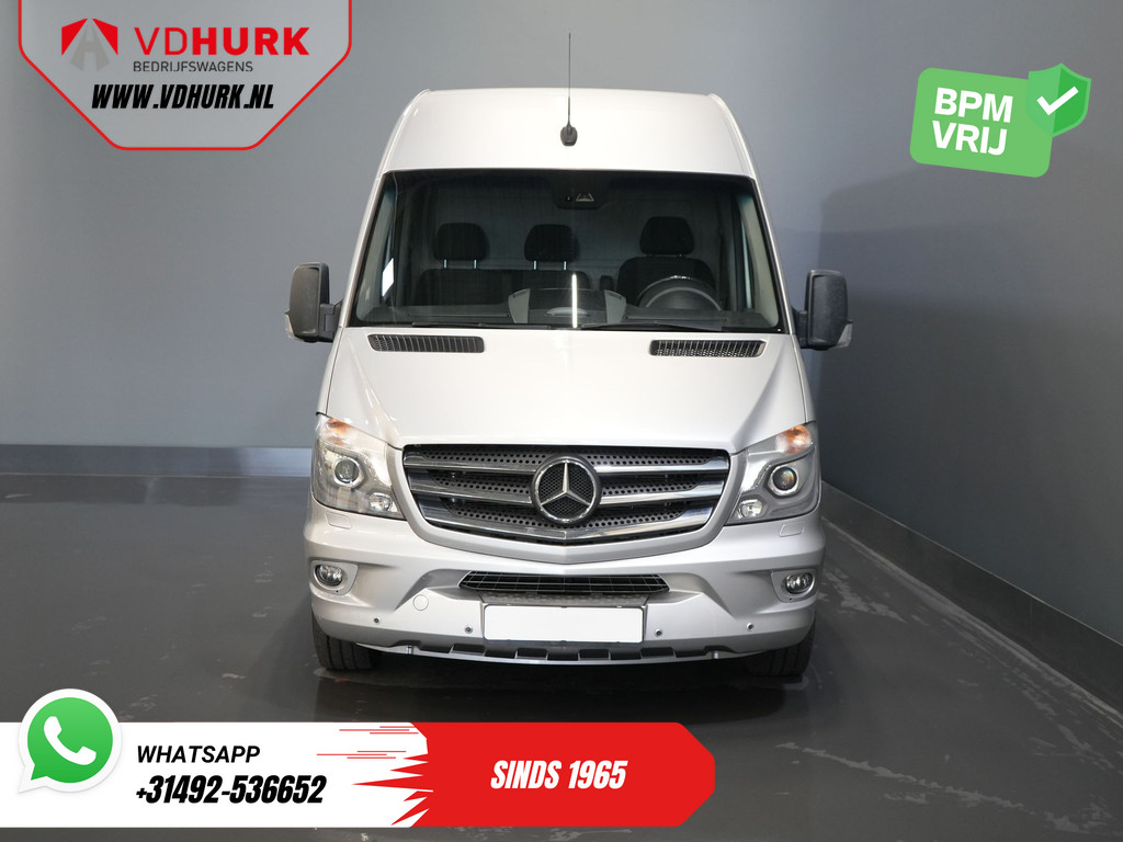 Mercedes-Benz Sprinter Bestelbus 319 3.0 V6 CDI Aut. L2H2 E6 BPM VRIJ! LAGE KM!/ 3.5t Trekvermogen/ Xenon/ LMV/ Cruise/ Stoelverw./ Camera/ Airco 6