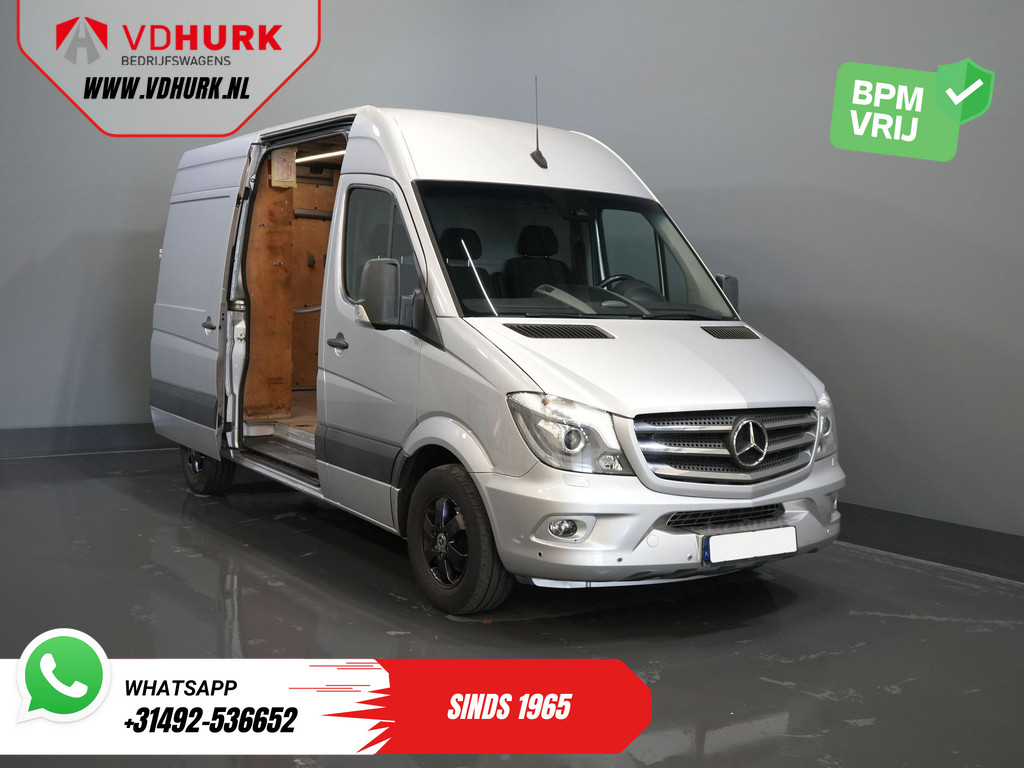 Mercedes-Benz Sprinter Bestelbus 319 3.0 V6 CDI Aut. L2H2 E6 BPM VRIJ! LAGE KM!/ 3.5t Trekvermogen/ Xenon/ LMV/ Cruise/ Stoelverw./ Camera/ Airco 7