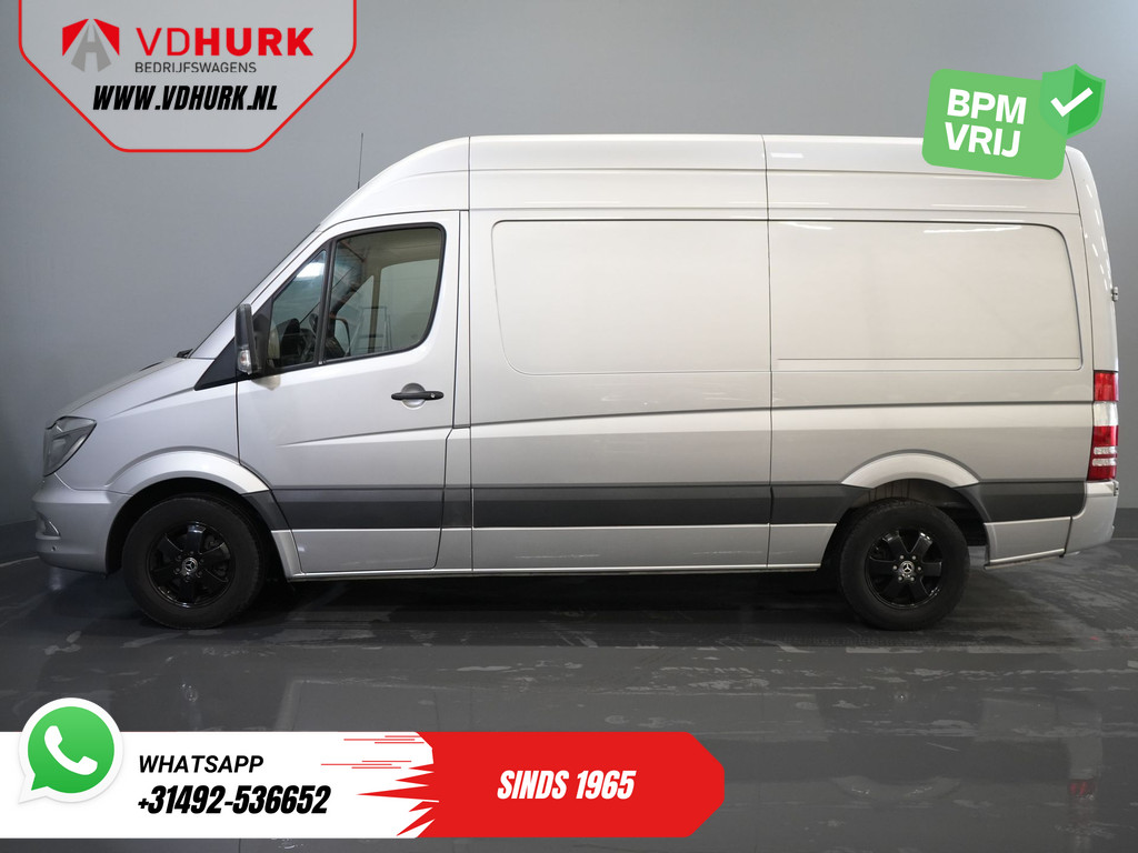 Mercedes-Benz Sprinter Bestelbus 319 3.0 V6 CDI Aut. L2H2 E6 BPM VRIJ! LAGE KM!/ 3.5t Trekvermogen/ Xenon/ LMV/ Cruise/ Stoelverw./ Camera/ Airco 8