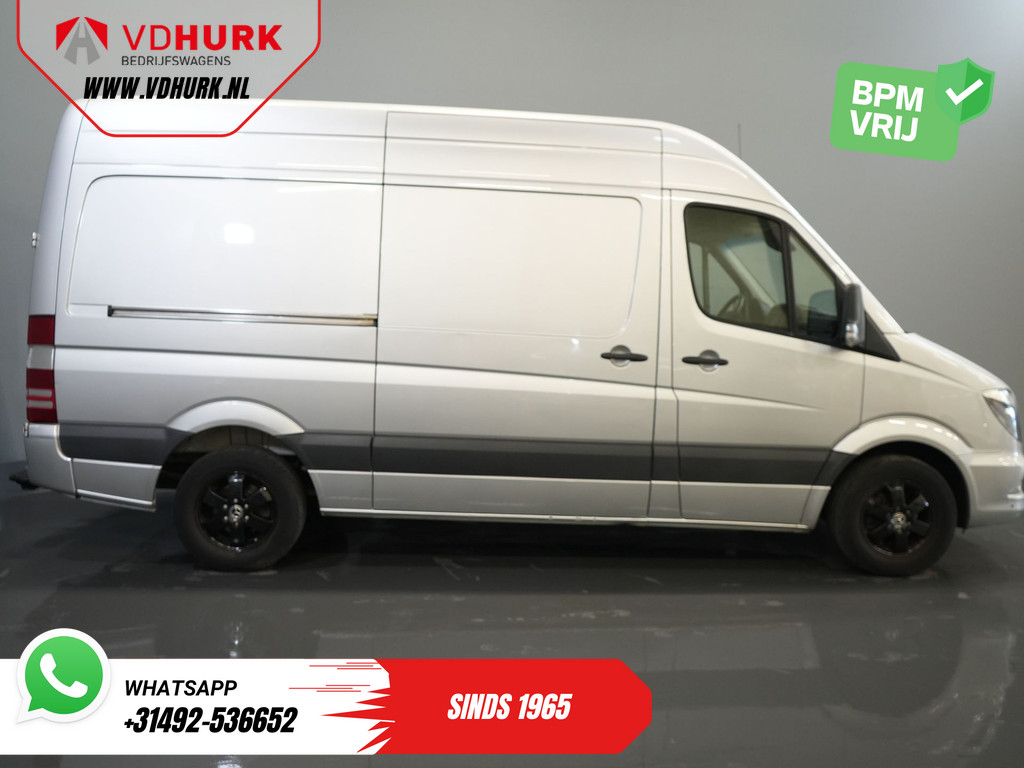 Mercedes-Benz Sprinter Bestelbus 319 3.0 V6 CDI Aut. L2H2 E6 BPM VRIJ! LAGE KM!/ 3.5t Trekvermogen/ Xenon/ LMV/ Cruise/ Stoelverw./ Camera/ Airco 9