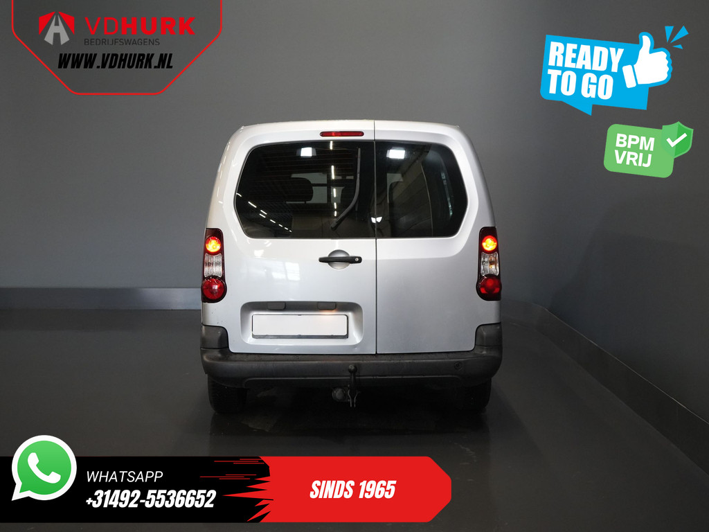 Citroën Berlingo Bestelbus 1.6 HDI 90 pk L2 BPM VRIJ! 3 Pers./ NL-auto/ Airco/ Navi/ Trekhaak 5