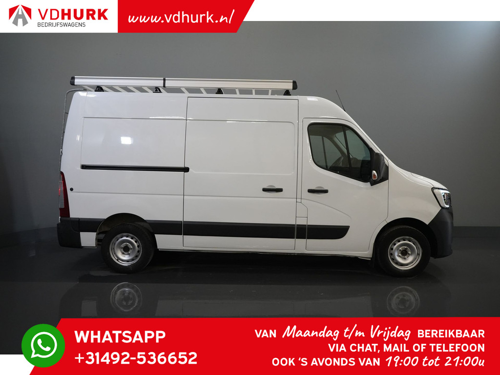 Renault Master Bestelbus 2.3 dCi 135 pk L2H2 Imperiaal + Ladder/ Standkachel/ Stoelverw./ PDC/ Trekhaak 3