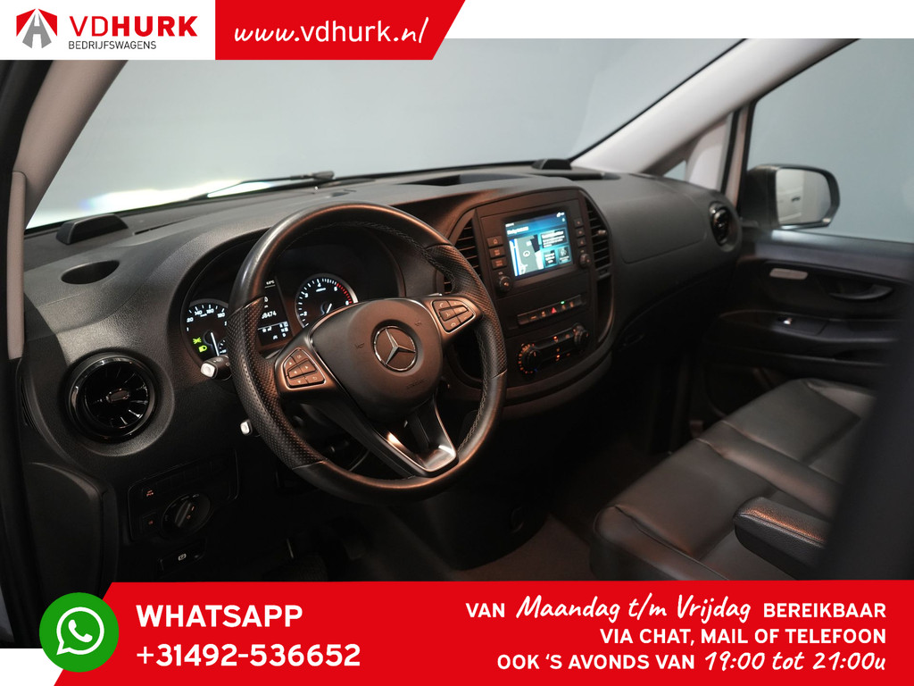 Mercedes-Benz Vito Bestelbus 119 CDI Aut. L3 BPM VRIJ! LED/ Standkachel/ Stoelverw./ Navi/ Carplay/ PDC/ Camera/ Trekhaak 12
