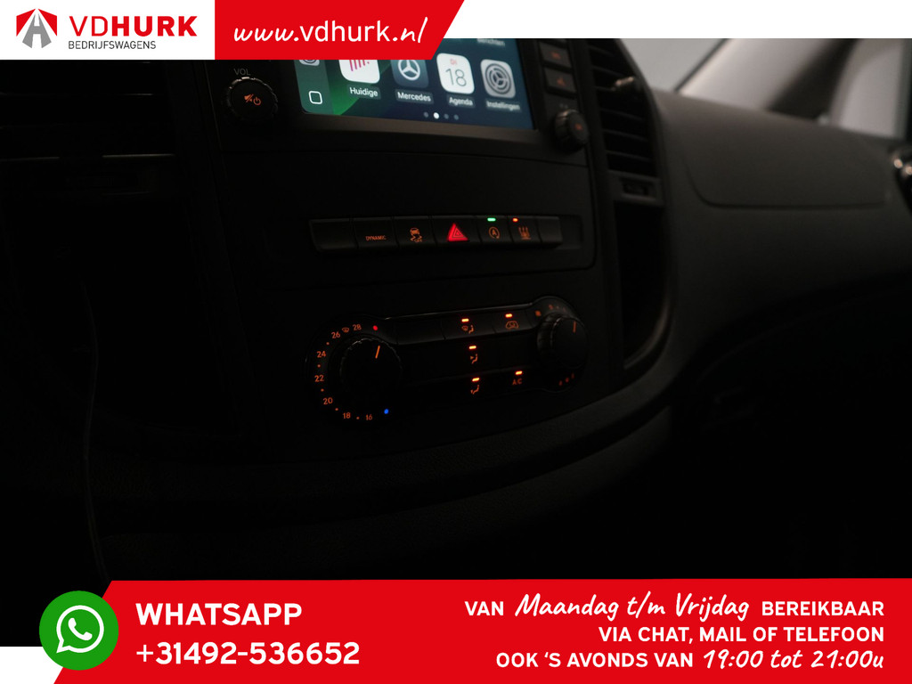 Mercedes-Benz Vito Bestelbus 119 CDI Aut. L3 BPM VRIJ! LED/ Standkachel/ Stoelverw./ Navi/ Carplay/ PDC/ Camera/ Trekhaak 18