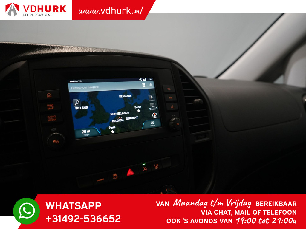 Mercedes-Benz Vito Bestelbus 119 CDI Aut. L3 BPM VRIJ! LED/ Standkachel/ Stoelverw./ Navi/ Carplay/ PDC/ Camera/ Trekhaak 20