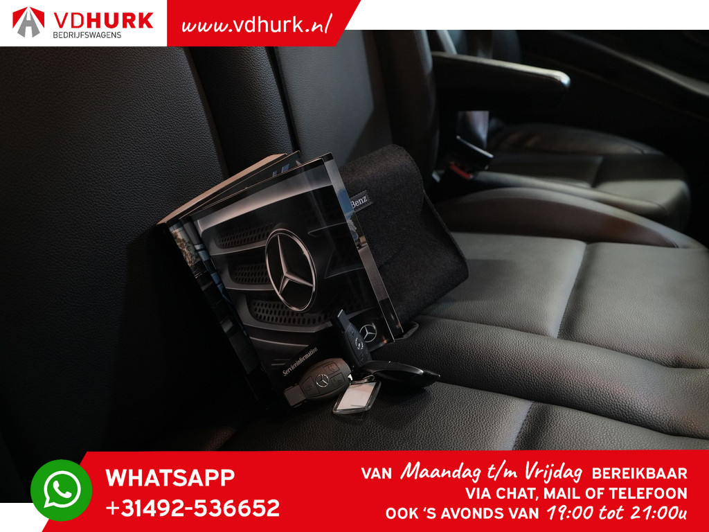 Mercedes-Benz Vito Bestelbus 119 CDI Aut. L3 BPM VRIJ! LED/ Standkachel/ Stoelverw./ Navi/ Carplay/ PDC/ Camera/ Trekhaak 25