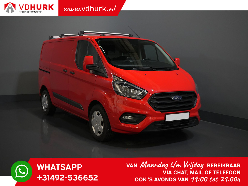 Ford Transit Custom Bestelbus 300 2.0 TDCI 130 pk Aut. Limited 2x Schuifdeur/ Bi-Xenon/ Sortimo/ Standkachel/ Stoelverw./ Carplay/ Camera/ PDC/ Cruise 0