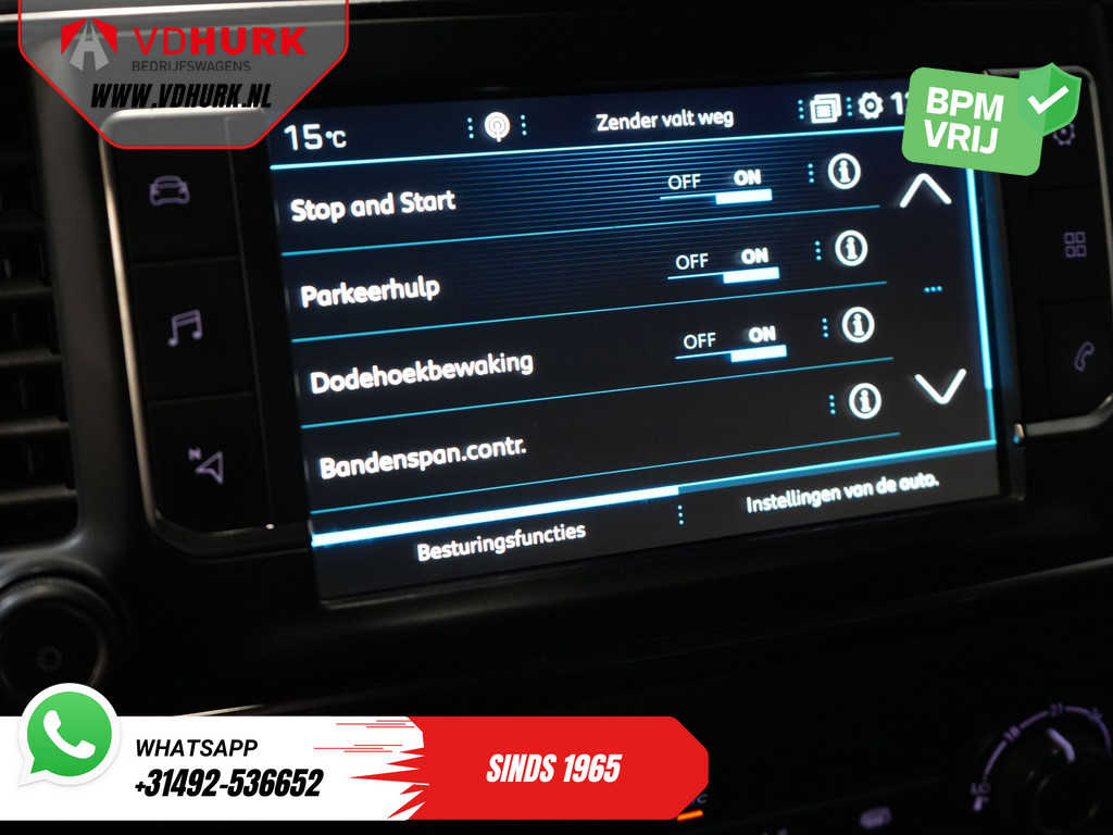 Peugeot Expert Bestelbus 2.0 HDI Aut. 180 pk L3 BPM VRIJ! 2x Elek. Schuif./ Alarm III/ LMV/ Carplay/ PDC/ Navi/ Keyless/ Airco 22