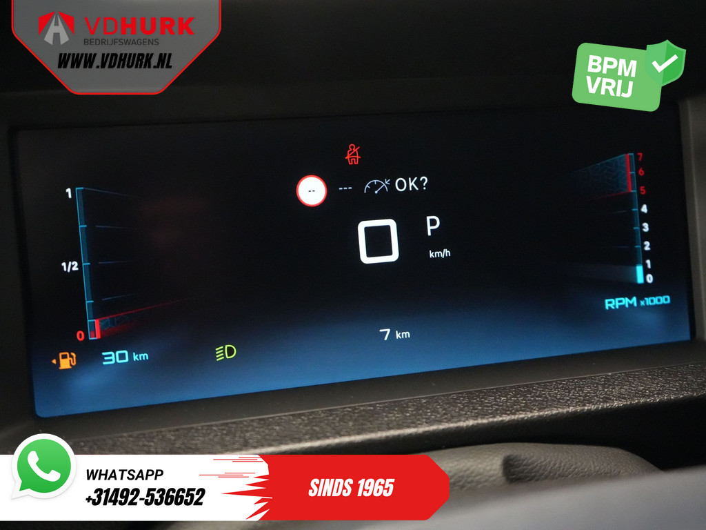 Citroën Jumpy Bestelbus 2.0 HDI 180 pk Aut. L3 BPM VRIJ! LED/ Virtual cockpit/ Stuurverw./ Navi/ Carplay/ Camera/ Climate/ PDC/ LMV/ Cruise 16