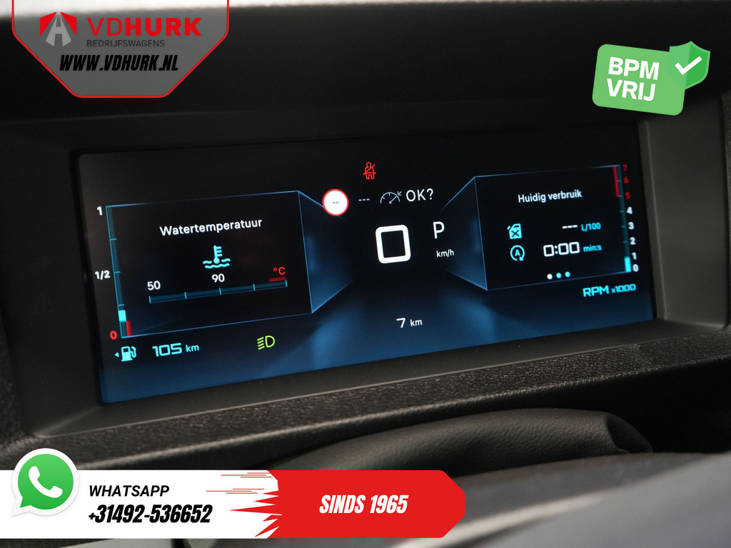 Citroën Jumpy Bestelbus 2.0 HDI 180 pk Aut. L3 BPM VRIJ! LED/ Virtual cockpit/ Stuurverw./ Navi/ Carplay/ Camera/ Climate/ PDC/ LMV/ Cruise 17