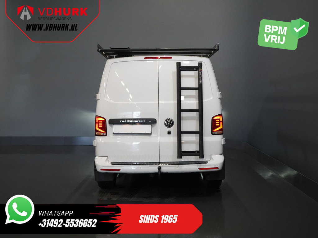 Volkswagen Transporter Bestelbus T6.1 2.0 TDI 150 pk DSG Aut. L2 LED/ Imperiaal + Ladder/ 17” LMV/ Sidebars/ Standkachel/ Stoelverw./ Navi/ Carplay/ Camera 5