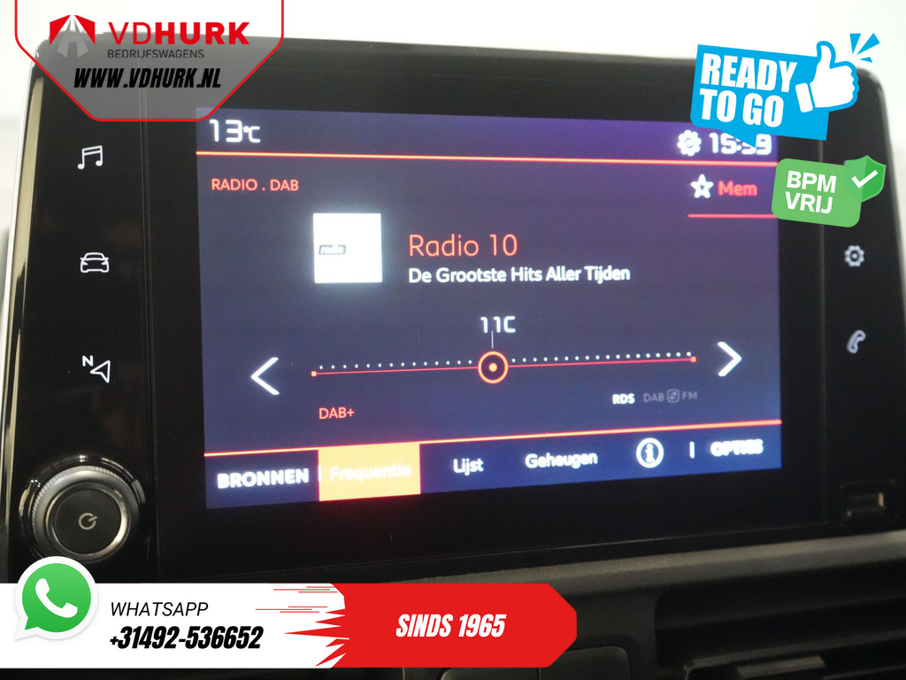 Citroën Berlingo Bestelbus 1.2 PureTech 110 pk BENZINE BPM VRIJ! Ready2Go Carplay/ Navi/ Airco/ Cruise /PDC 18