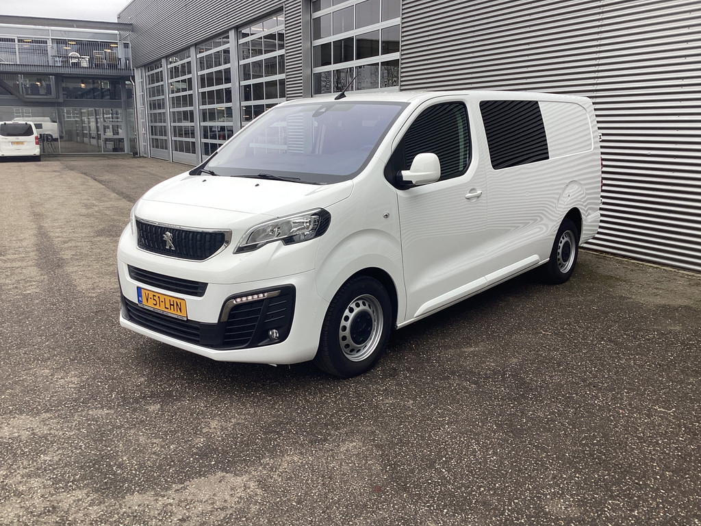 Peugeot Expert Bestelbus 2.0 HDI 125 pk Aut. DC Dubbel Cabine Navi/ Camera / Cruise/ Airco/ Trekhaak /PDC /Carplay 7