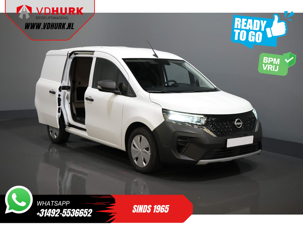 Nissan Townstar Bestelbus N-Connecta 45 kWh 301km WLTP BPM VRIJ! 5 JAAR/160.000km Garantie/ LED/ 3 Pers./ Snellaad/ Leder/ Climate/ PDC/ Cruise 7