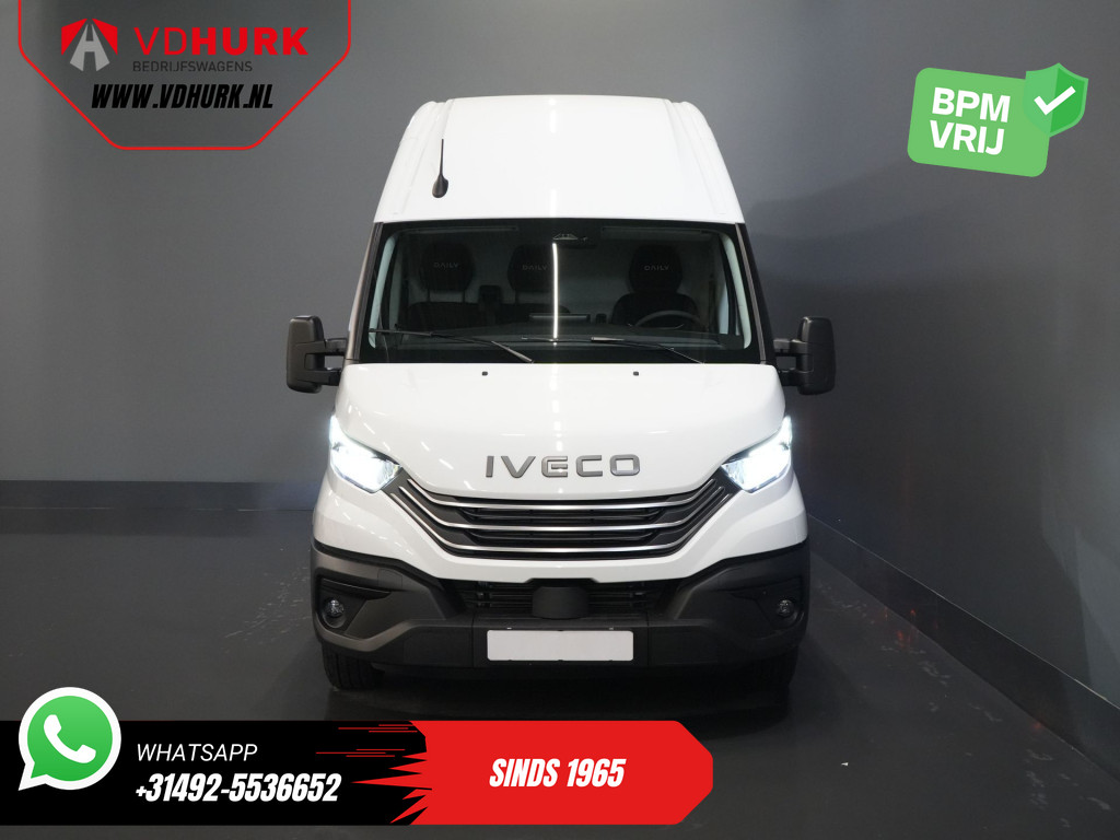 Iveco Daily Bestelbus 35S18HV 3.0 180 pk Aut. L4H3 BPM VRIJ! LED/ Virtual Cockpit/ Adapt.Cruise/ Gev.stoel/ 270gr deuren/ Navi/ Climate/ Carplay/ Came 6