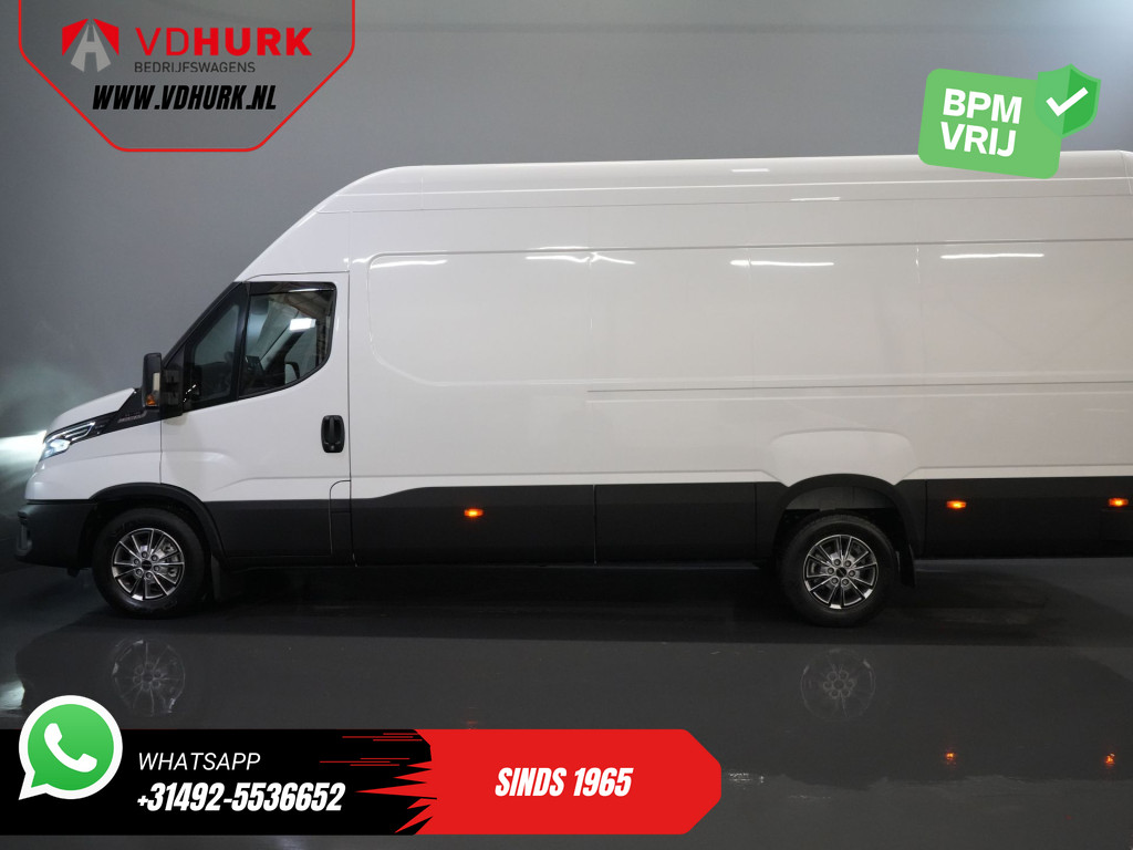 Iveco Daily Bestelbus 35S18HV 3.0 180 pk Aut. L4H3 BPM VRIJ! LED/ Virtual Cockpit/ Adapt.Cruise/ Gev.stoel/ 270gr deuren/ Navi/ Climate/ Carplay/ Came 8