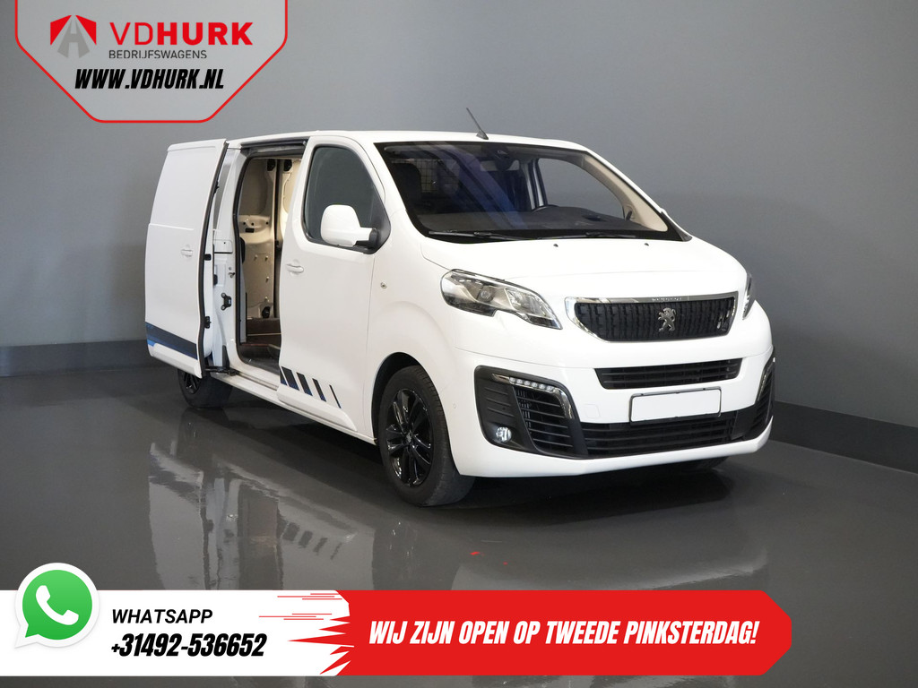 Peugeot Expert Bestelbus 2.0 HDI 180 pk Aut. Adapt. Cruise/ 2x Elek.schuif/ Xenon/ Head-up/ Standkachel/ Stoelverw./ Climate/ Carplay/ Keyless/ Camera 7