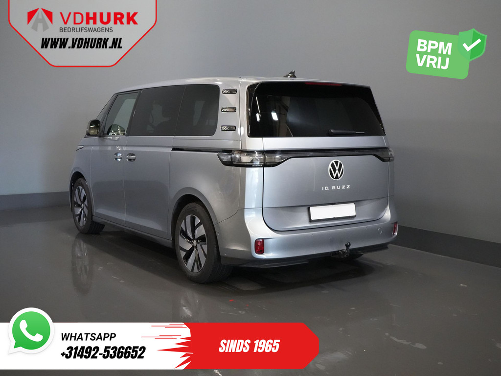 Volkswagen ID. Buzz Personenbus 79 kWh 360km WLTP 2x Schuifdeur/ Snellader/ Stoelverw./ Keyless/ Carplay/ 360 Camera/ PDC/ Climate/ Trekhaak 1